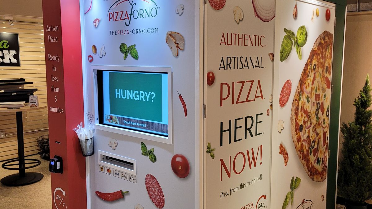 Pizza Vending Machine: Convenience at Your Fingertips